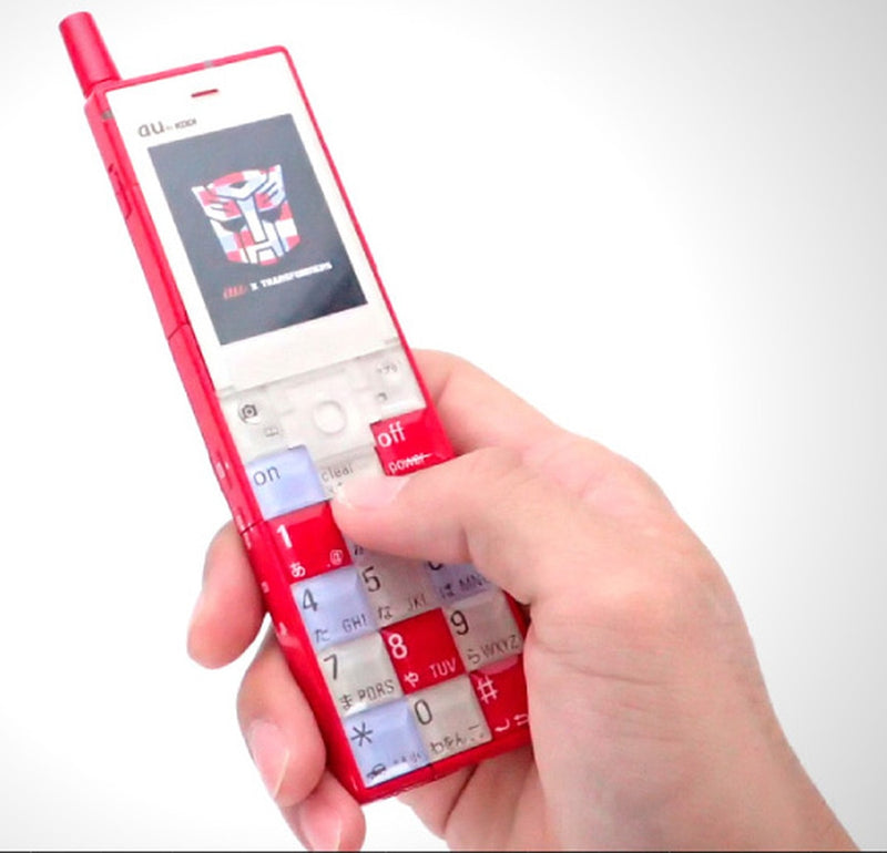 Load image into Gallery viewer, Kddi x Takara - Transformers Project Infobar Optimus Prime
