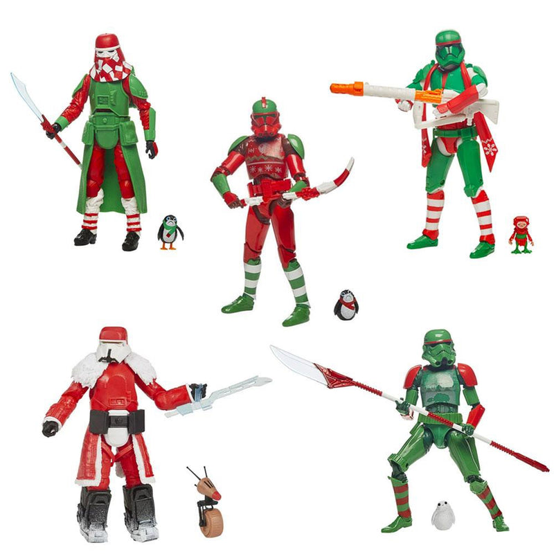 Load image into Gallery viewer, Star Wars the Black Series - Holiday Edition Set of 5
