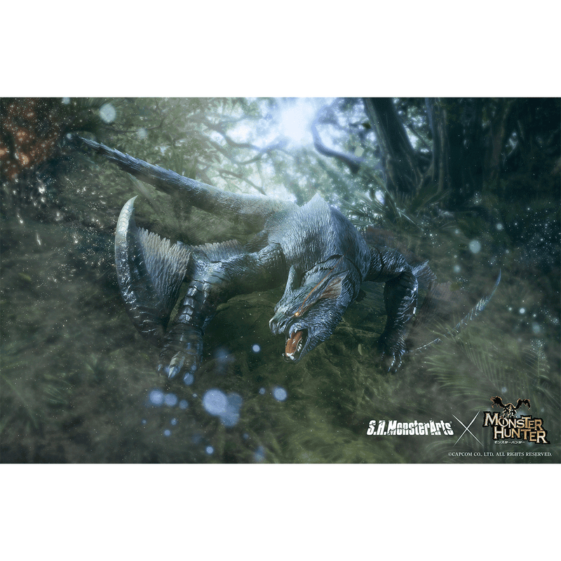 Load image into Gallery viewer, Bandai - S.H.Monsterarts Monster Hunter World: Nargacuga
