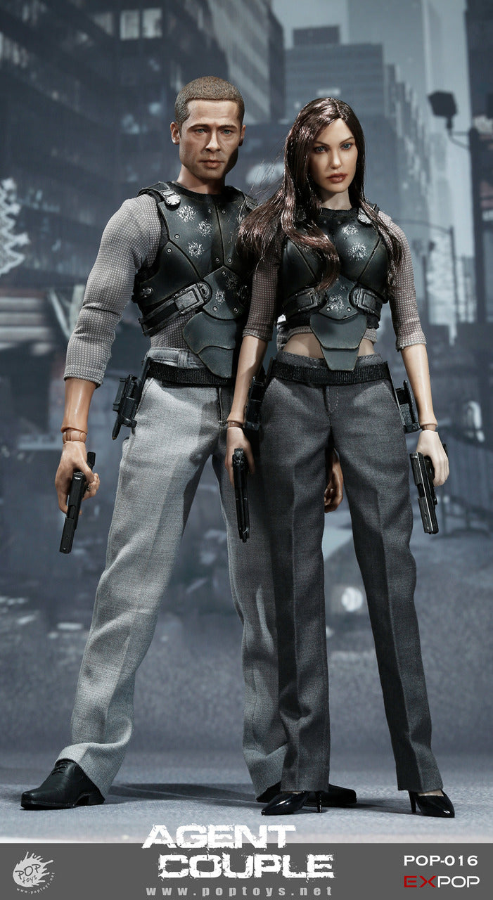 Load image into Gallery viewer, Pop Toys - Mrs. Smith Action  Figure Battle Version
