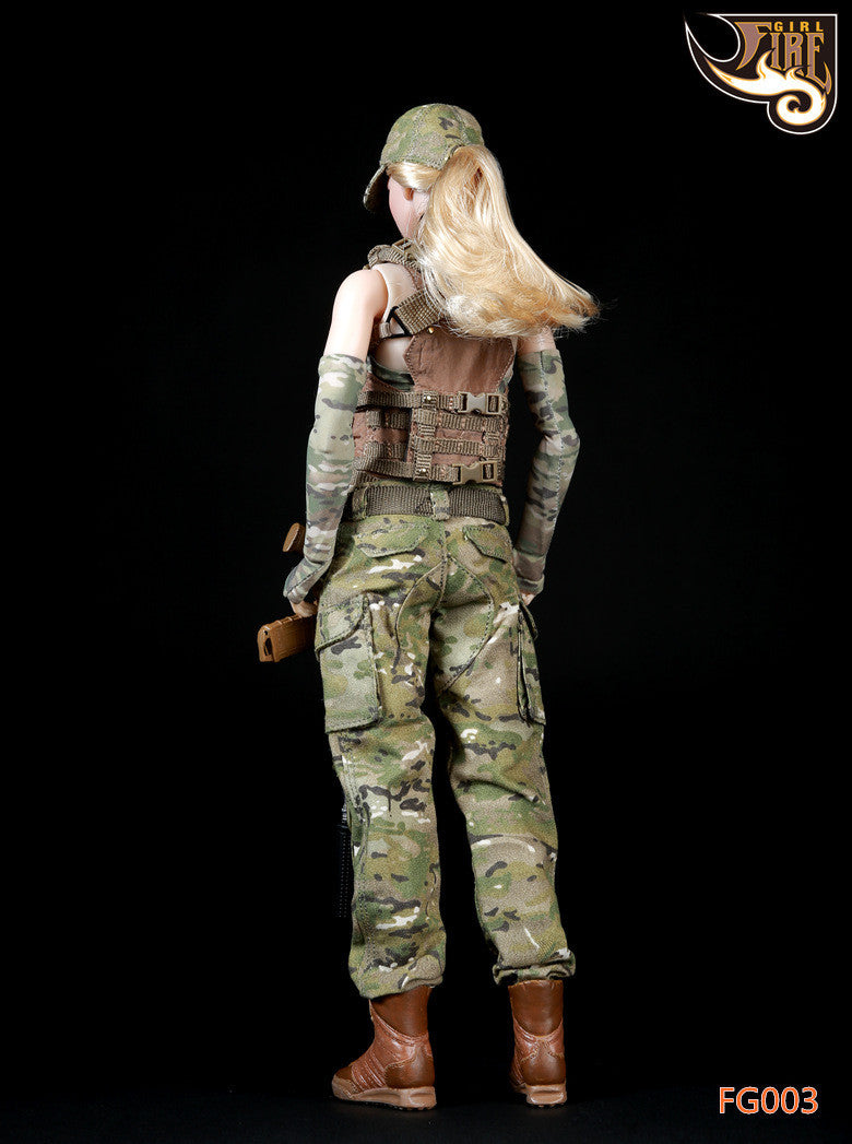 Load image into Gallery viewer, Fire Girl - Tactical Female Shooter Set
