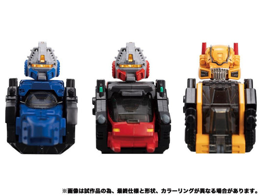 Diaclone Reboot - DA-53 Tryverse Bullet Core Set (Takara Tomy Mall Exclusive)