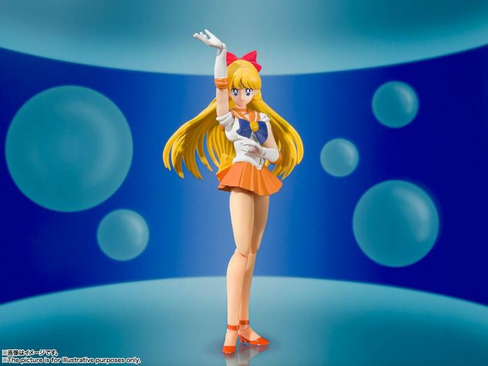 Load image into Gallery viewer, Bandai - S.H.Figuarts - Pretty Guardian Sailor Moon: Sailor Venus - Animation Colour Edition
