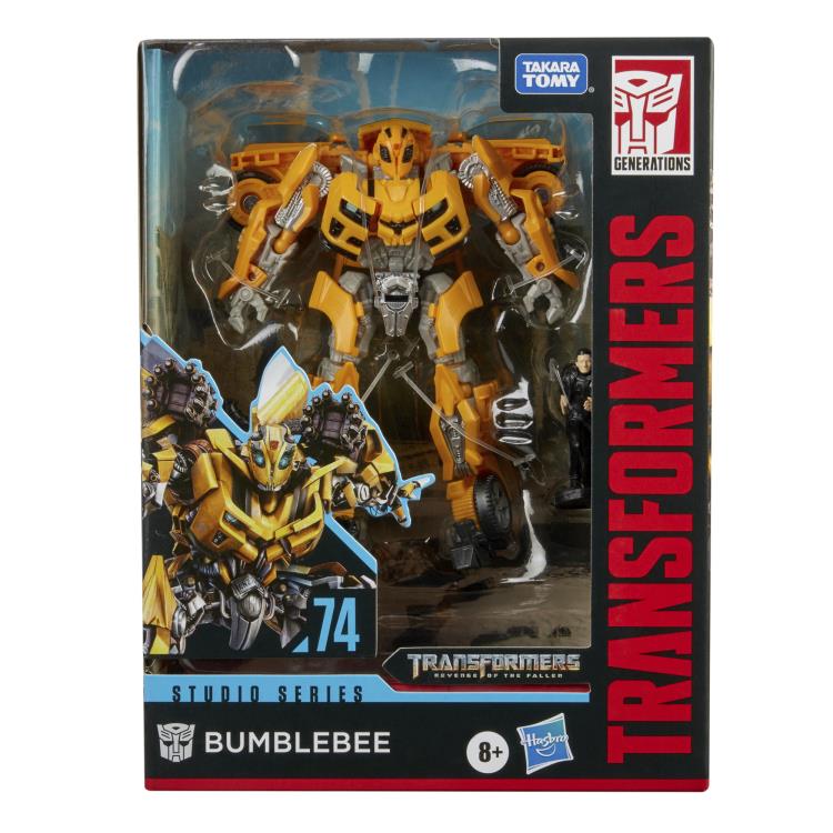 Load image into Gallery viewer, Transformers Generations Studio Series - Deluxe Bumblebee With Sam 74
