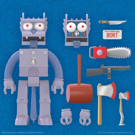 Super 7 - The Simpsons Ultimates: Robot Scratchy