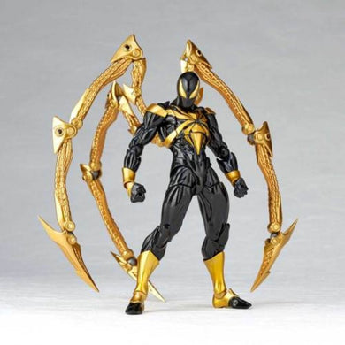 Kaiyodo - Amazing Yamaguchi - Revoltech023EX: Iron Spider [Black Version] [Limited Edition]