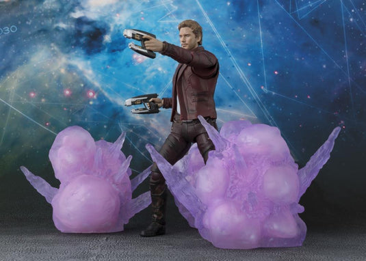 Bandai - S.H.Figuarts - Guardians of the Galaxy Volume 2 - Star-Lord and Explosions Set