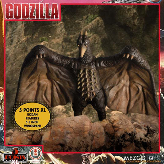 Mezco Toyz - Godzilla: Destroy All Monsters [1968] XL Round-1 5 Points Deluxe Box Set