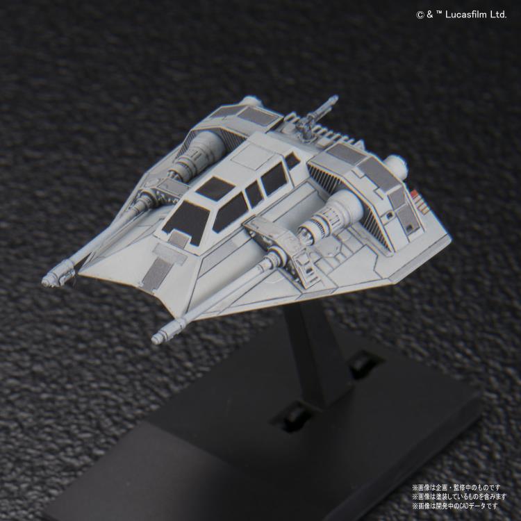 Load image into Gallery viewer, Bandai - Star Wars Vehicle Model - 008 AT-ST &amp; Snowspeeder (1/144 Scale)
