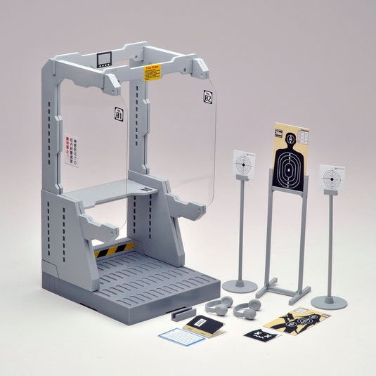 Little Armory LD010 Shooting Range A - 1/12 Scale Plastic Model Kit