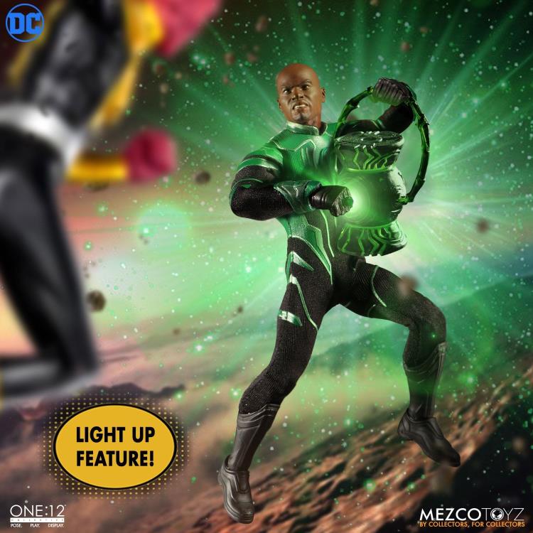 Load image into Gallery viewer, Mezco Toyz - One:12 Green Lantern (John Stewart)
