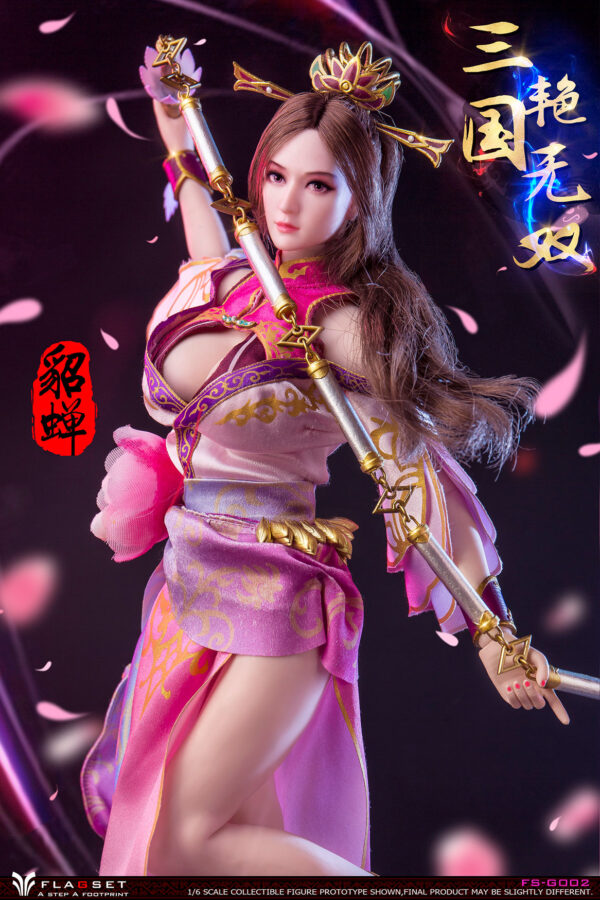 Load image into Gallery viewer, Flagset - Romance of the Three Kingdoms: Diao Chan
