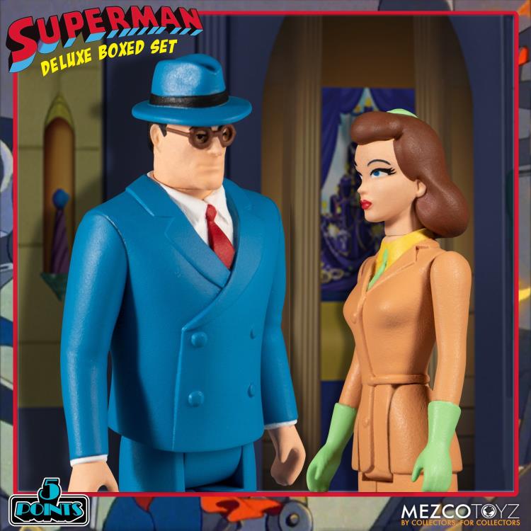 Load image into Gallery viewer, Mezco Toyz - Superman [1941] - The Mechanical Monsters 5 Points Deluxe Box Set
