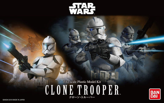 Bandai - Star Wars Model - Clone Trooper 1/12 Scale