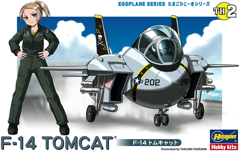 Load image into Gallery viewer, Hasegawa - Eggplane Series: F-14 Tomcat TH2
