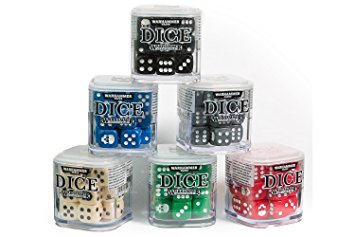 GWS - CITADEL 12MM DICE SET (VARIOUS COLORS)