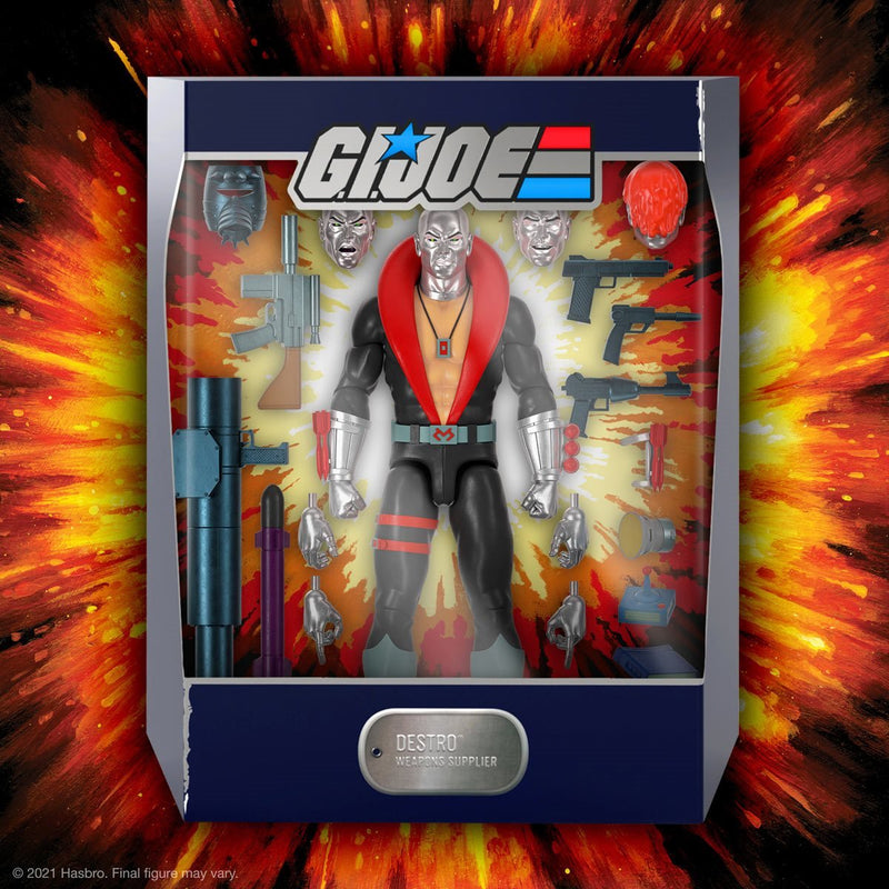 Load image into Gallery viewer, Super 7 - G.I. Joe Ultimates Destro Action Figure
