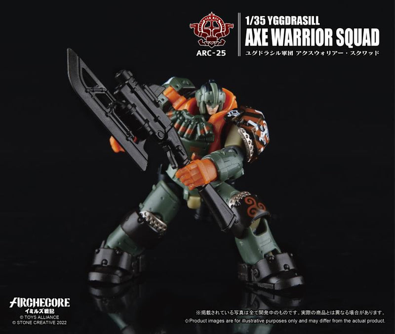 Load image into Gallery viewer, Toys Alliance - Archecore: ARC-25 Yggdrasill Axe Warrior Squad
