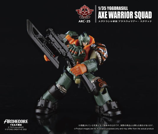 Toys Alliance - Archecore: ARC-25 Yggdrasill Axe Warrior Squad