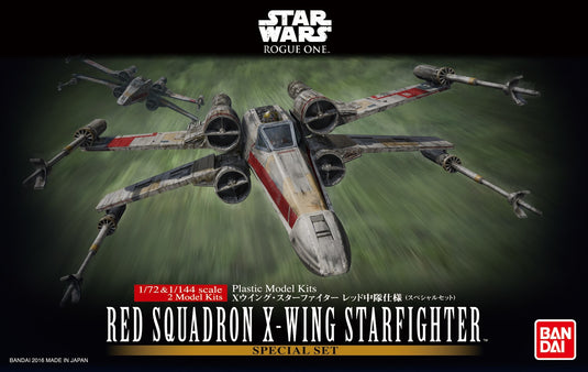 Bandai - Star Wars Model - Red Squadron X-Wing Starfighter