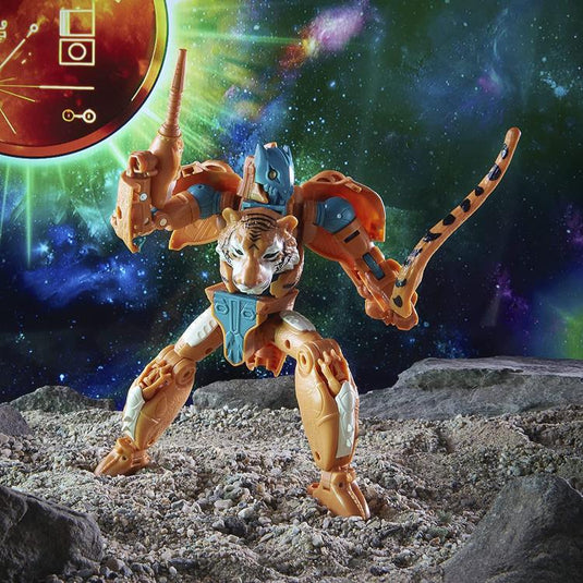 Transformers War for Cybertron: Kingdom Golden Disk Collection - Voyager Mutant Tigatron