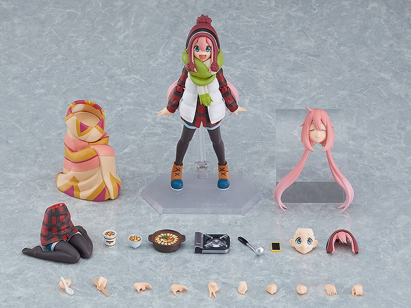 Load image into Gallery viewer, Max Factory - Laid-Back Camp Figma: No. 519 DX Nadeshiko Kagamihara [Deluxe]
