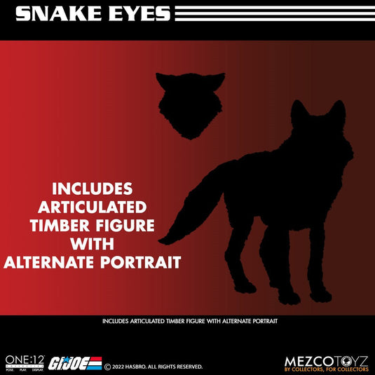 Mezco Toyz - One:12 G.I. Joe: Deluxe Snake Eyes