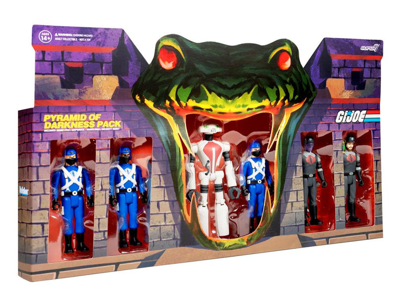 Load image into Gallery viewer, Super 7 - G.I. Joe ReAction: SDCC 2022 Snakelings Box Set
