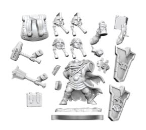 Load image into Gallery viewer, WizKids - Dungeons and Dragons Frameworks: Dwarf Cleric Female
