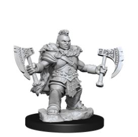 Load image into Gallery viewer, WizKids - Dungeons and Dragons Frameworks: Dwarf Barbarian Female
