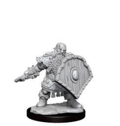 Load image into Gallery viewer, WizKids - Dungeons and Dragons Frameworks: Dwarf Fighter Male
