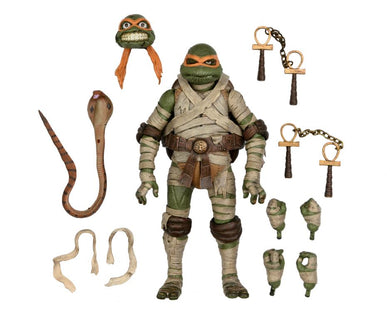 NECA - Universal Monster x Teenage Mutant Ninja Turtles: Michelangelo as Mummy