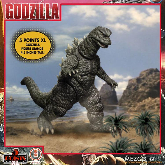 Mezco Toyz - Godzilla: Destroy All Monsters [1968] XL Round-1 5 Points Deluxe Box Set