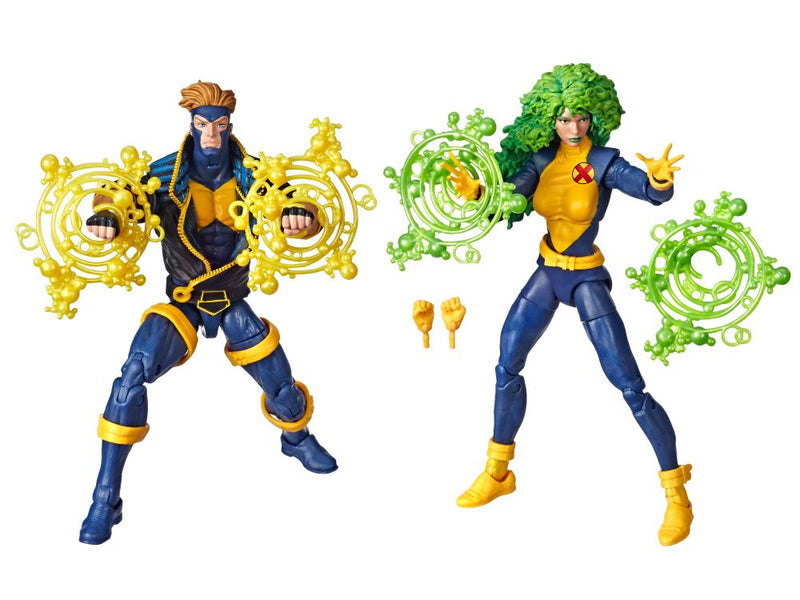 Load image into Gallery viewer, Marvel Legends - Marvel Comics 80th Anniversary: Havok &amp; Polaris
