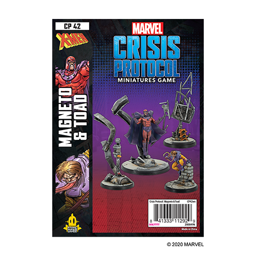 Atomic Mass Games - Marvel Crisis Protocol: Magneto and Toad