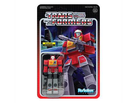 Transformers X Super 7 - Transformers ReAction: Blaster