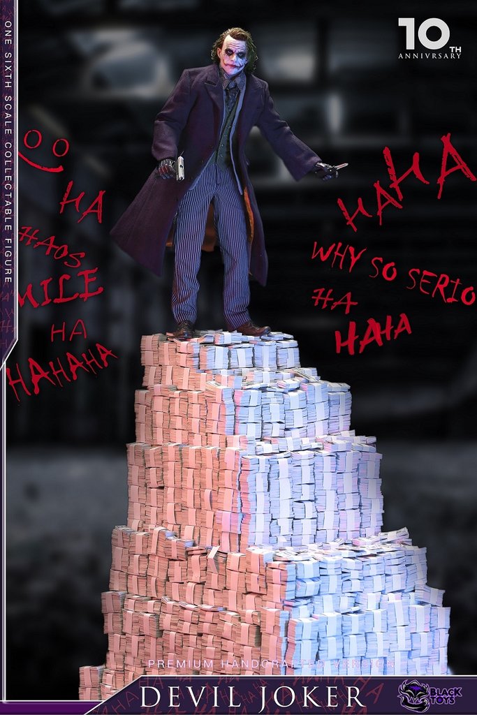 Load image into Gallery viewer, Black Toys - Devil Joker

