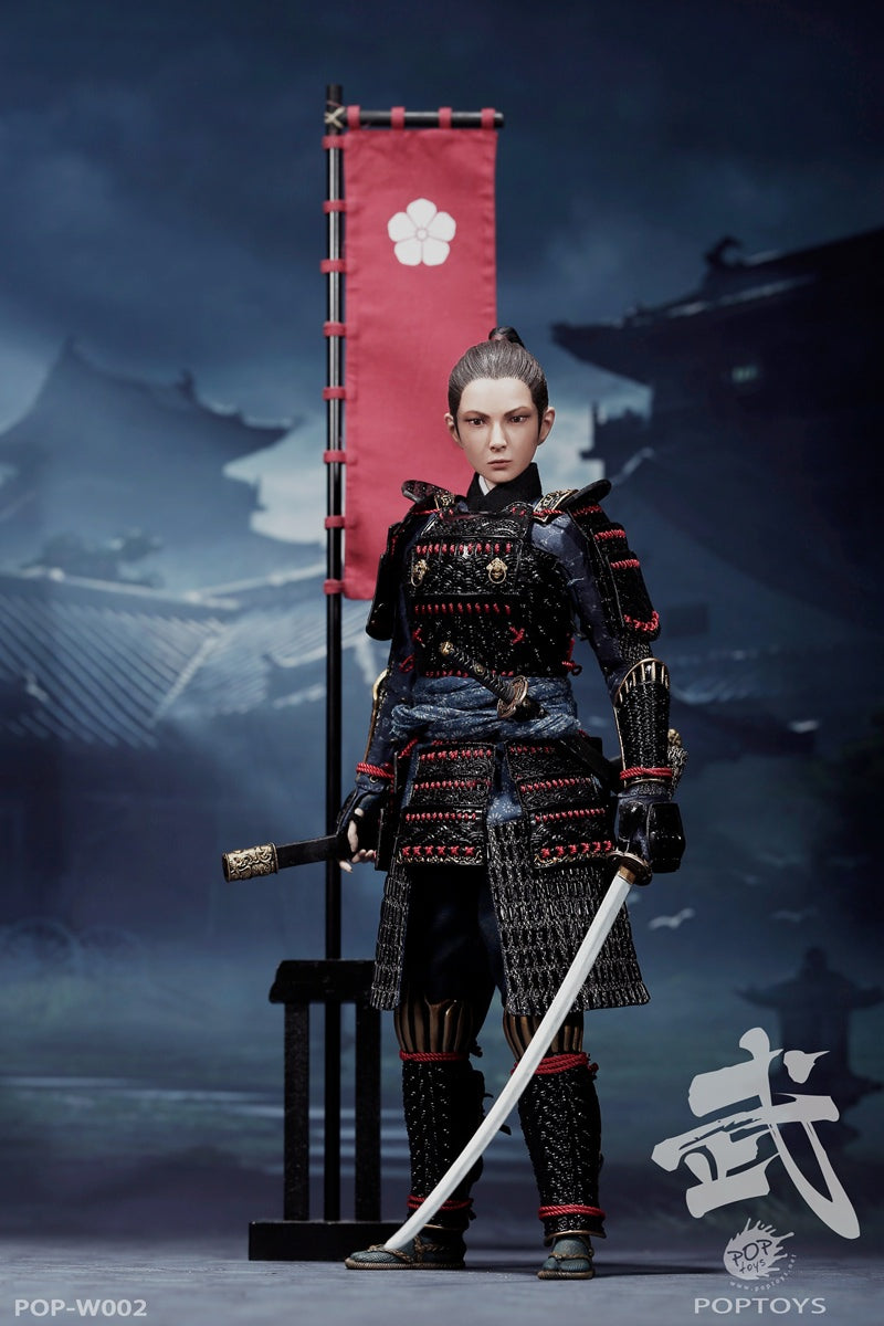 Load image into Gallery viewer, POP Toys - Warrior Women Series: The Butterfly Helmets Female Warriors (Black Armor Standard Version)
