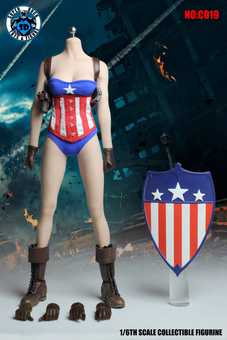 Load image into Gallery viewer, Super Duck - Cosplay Series - American Female Action Hero Accessory
