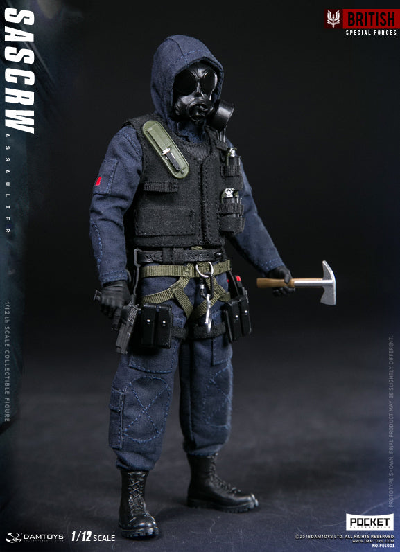 Load image into Gallery viewer, DAM Toys - 1/12 Pocket Elite Series: SAS CRW Assaulter
