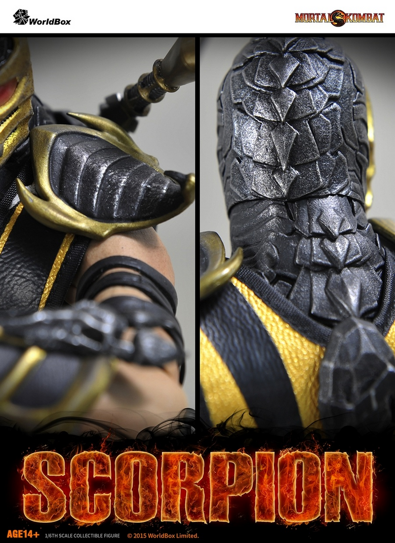 Load image into Gallery viewer, World Box - Mortal Kombat Scorpion
