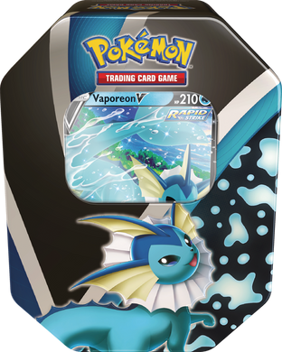 Pokemon TCG - Eevee Evolution V Tin: Vaporeon