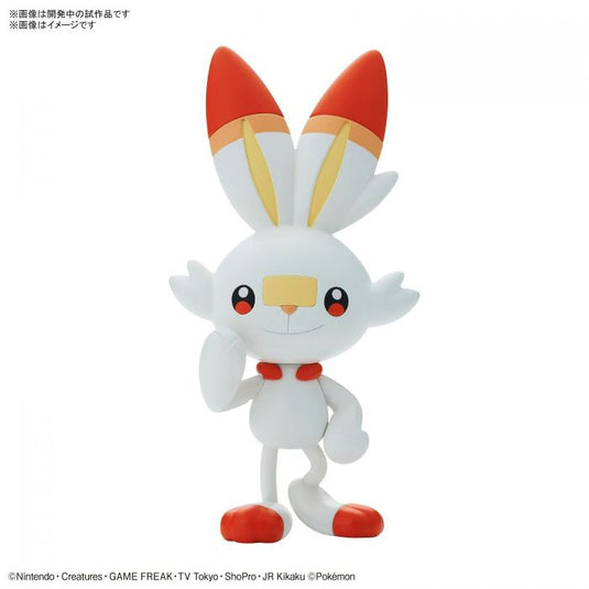 Bandai - Pokemon Model Kit Quick - 05 Scorbunny