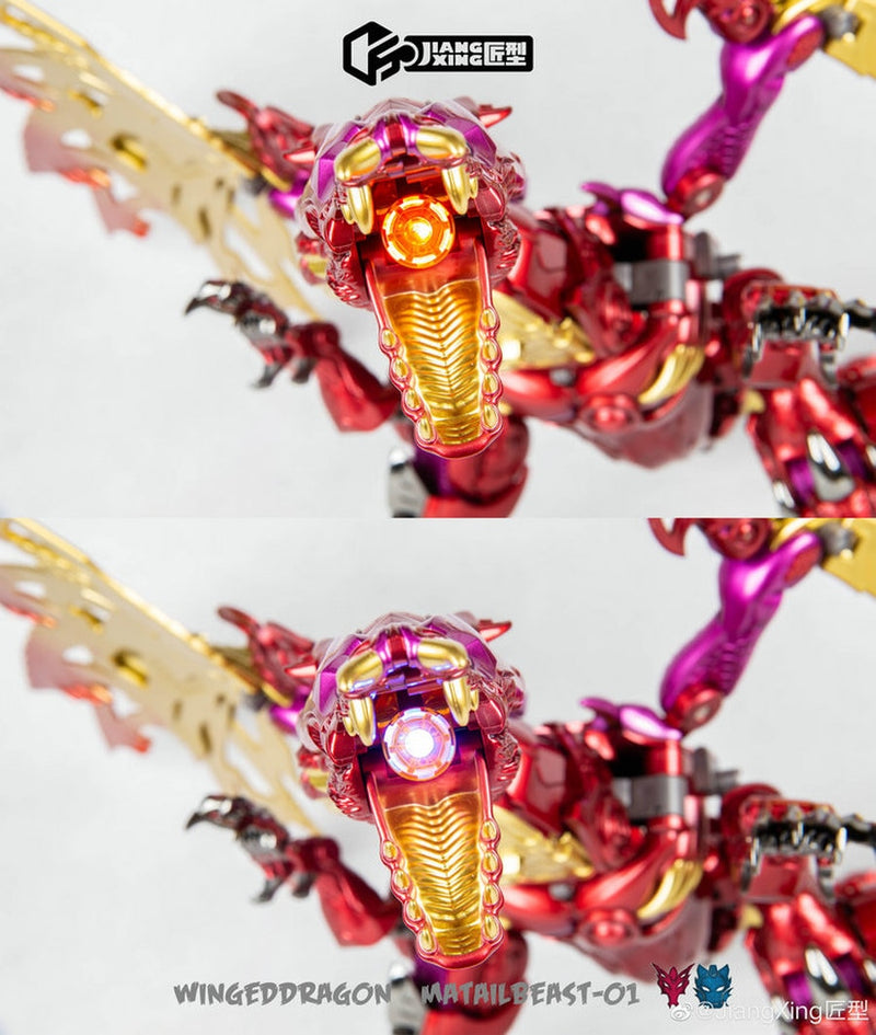 Load image into Gallery viewer, JiangXing - JX Metal Beast - Winged Dragon
