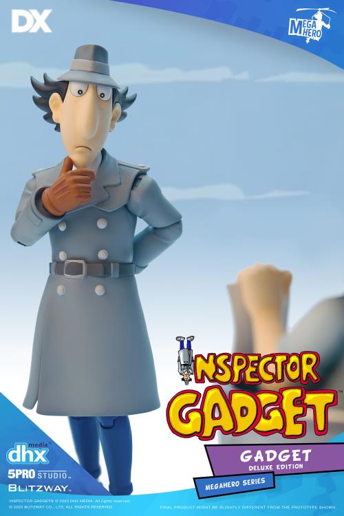 Blitzway - MEGAHERO Inspector Gadget: Inspector Gadget Deluxe Figure Set