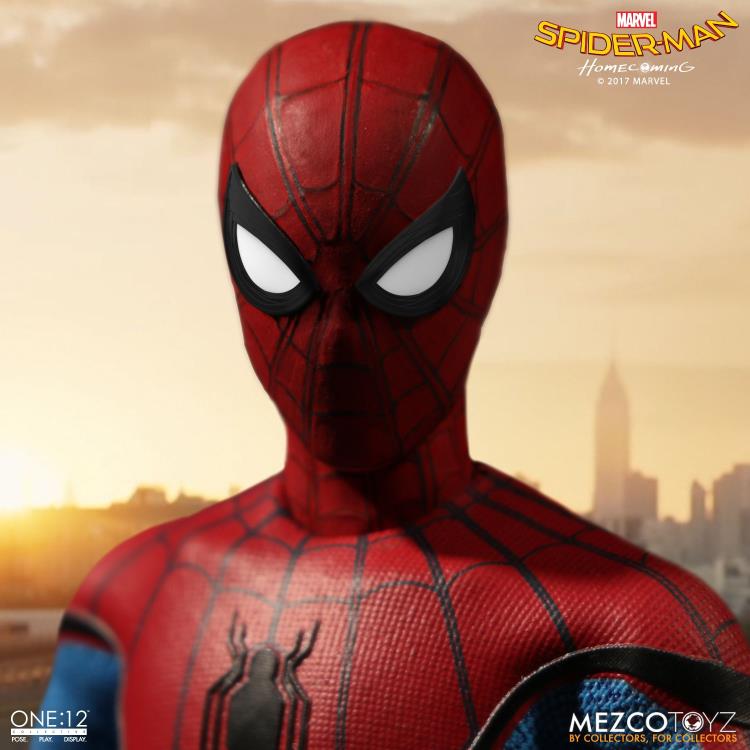 Load image into Gallery viewer, Mezco Toyz - One:12 Spider-Man: Homecoming Action Figure
