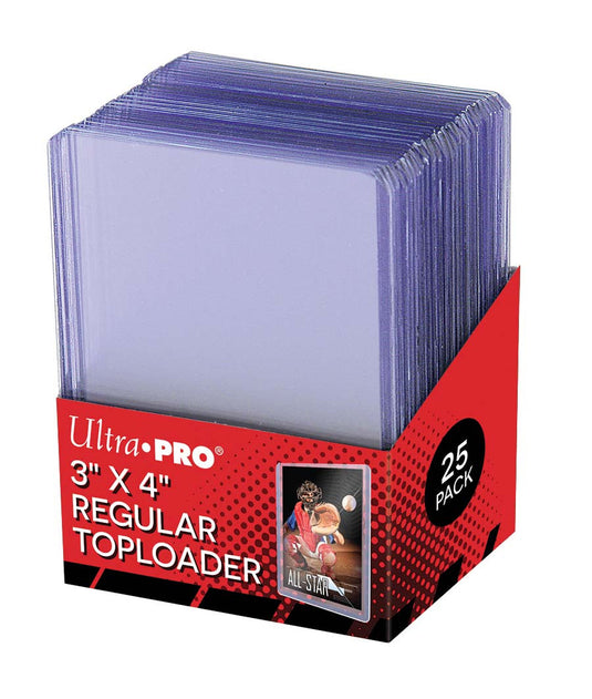 Ultra PRO - Toploader 3x4 Regular Clear Box 25 Units