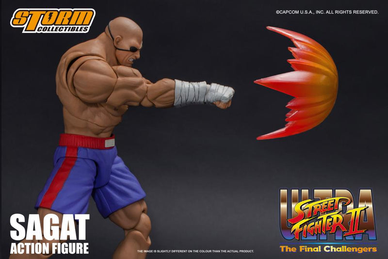 Load image into Gallery viewer, Storm Collectibles - Ultra Street Fighter II: The Final Challengers Sagat 1/12 Scale
