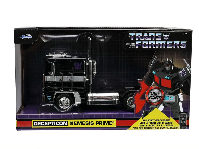 Load image into Gallery viewer, Jada Toys - Transformers G1: Nemesis Prime Die-Cast Metal Vehicle 1/24 Scale
