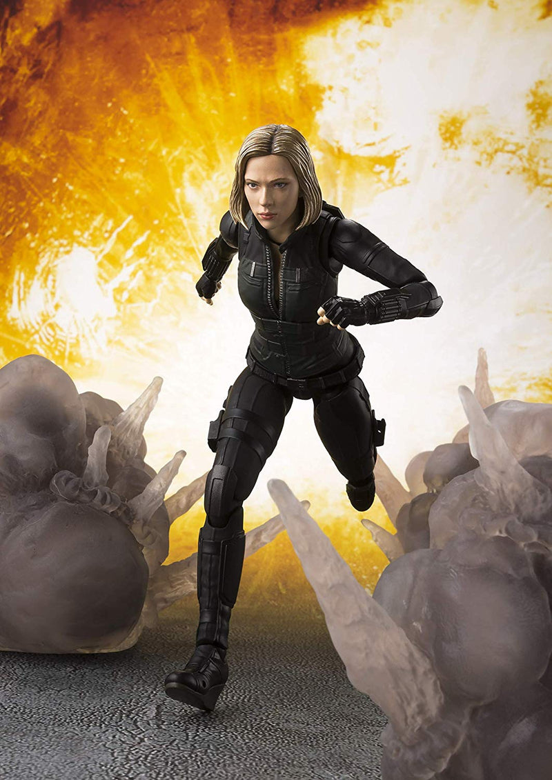 Load image into Gallery viewer, Bandai - S.H.Figuarts - Avengers: Infinity War - Black Widow &amp; Tamashi Effect Explosion
